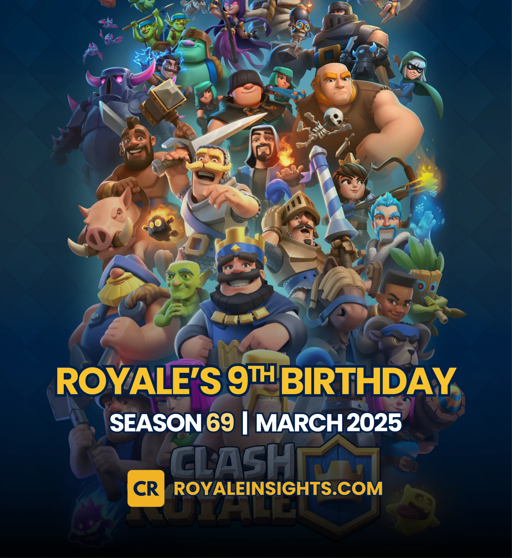 Clash Royale: Royale's 9th Birthday - Season 69